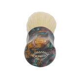 FACTORY SECOND 24mm Semogue SOC Boar Premium, Selected x AP Shave Co. Dark Abalone Resin Handle #173, Manufactured by Shavemac