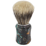 FACTORY SECOND 24mm Semogue Mistura Badger/Boar x AP Shave Co. Dark Abalone Resin Handle #173, Manufactured by Shavemac