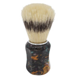 FACTORY SECOND 24mm Semogue Striped Boar Premium x AP Shave Co. Dark Abalone Resin Handle #173, Manufactured by Shavemac