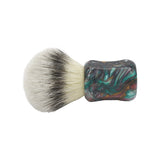 FACTORY SECOND 25mm Mühle STF XLarge x AP Shave Co. Dark Abalone Resin Handle #173, Manufactured by Shavemac