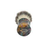 FACTORY SECOND 25mm Mühle STF XLarge x AP Shave Co. Dark Abalone Resin Handle #173, Manufactured by Shavemac