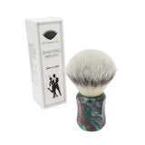 FACTORY SECOND 25mm Mühle STF XLarge x AP Shave Co. Dark Abalone Resin Handle #173, Manufactured by Shavemac
