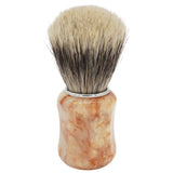 FACTORY SECOND 24mm Semogue Mistura Badger/Boar x AP Shave Co. Crushed Mud Resin Handle #173, Manufactured by Shavemac