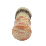 FACTORY SECOND 24mm Semogue Striped Boar Premium x AP Shave Co. Crushed Mud Resin Handle #173, Manufactured by Shavemac