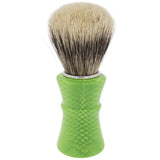 24mm Semogue Mistura Badger/Boar x AP Shave Co. Green Snakeskin Handcrafted Handle