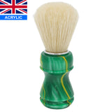 24mm Semogue SOC Boar Premium, Selected x AP Shave Co. Green Bay Handcrafted Handle