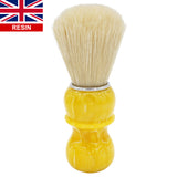 24mm Semogue SOC Boar Premium, Selected x AP Shave Co. Lemon Drop Handcrafted Handle