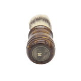 24mm Semogue Striped Boar Premium x AP Shave Co. Burnt Gold Snakeskin Handcrafted Handle