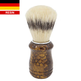 24mm Semogue Striped Boar Premium x AP Shave Co. Burnt Gold Snakeskin Handcrafted Handle