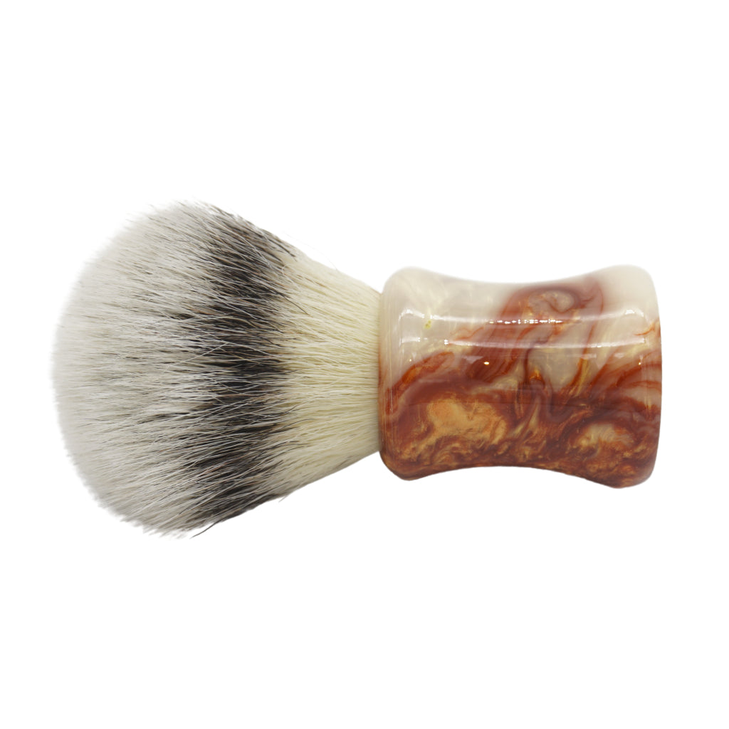 25mm Mühle STF XLarge x AP Shave Co. Crushed Mud Resin Handle #386, Ma