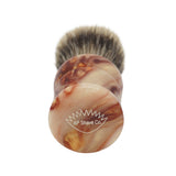 24mm Semogue Mistura Badger/Boar x AP Shave Co. Crushed Mud Resin Handle #86, Manufactured by Shavemac