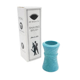 Blue Snakeskin Handcrafted Shaving Brush Handle (fits 24mm, 26mm knots)