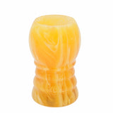 Amber Handcrafted Shaving Brush Handle (fits 24mm, 26mm knots)