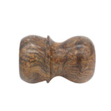 Elm Burl Stabilized Wood Handcrafted Shaving Brush Handle (fits 24mm, 26mm knots)