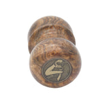 Elm Burl Stabilized Wood Handcrafted Shaving Brush Handle (fits 24mm, 26mm knots)
