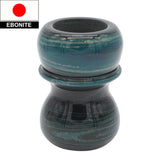 Beach Ebonite Handcrafted Shaving Brush Handle (fits 24mm, 26mm knots)