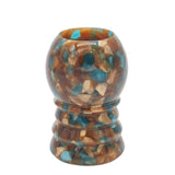 Diamonds in the Rough Handcrafted Shaving Brush Handle (fits 24mm, 26mm knots)