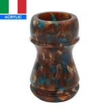 Diamonds in the Rough Handcrafted Shaving Brush Handle (fits 24mm, 26mm knots)