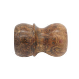Elm Burl Stabilized Wood Handcrafted Shaving Brush Handle (fits 24mm, 26mm knots)