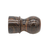 Honey Ebonite Handcrafted Shaving Brush Handle (fits 24mm, 26mm knots)