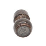 Honey Ebonite Handcrafted Shaving Brush Handle (fits 24mm, 26mm knots)