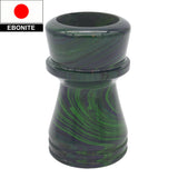 Joker Ebonite Handcrafted Shaving Brush Handle (fits 28mm, 30mm knots)