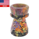 Night Graffiti Handcrafted Shaving Brush Handle (fits 28mm, 30mm knots)