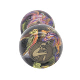 Night Graffiti Handcrafted Shaving Brush Handle (fits 24mm, 26mm knots)