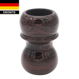 Raspberry Ebonite Handcrafted Shaving Brush Handle (fits 24mm, 26mm knots)