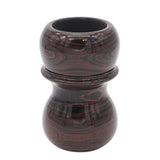 Raspberry Ebonite Handcrafted Shaving Brush Handle (fits 24mm, 26mm knots)