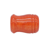 Red Snakeskin Handcrafted Shaving Brush Handle (fits 24mm, 26mm knots)