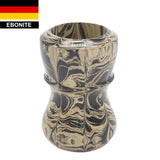 Sand Ebonite Handcrafted Shaving Brush Handle (fits 24mm, 26mm knots)