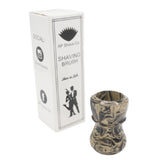 Sand Ebonite Handcrafted Shaving Brush Handle (fits 24mm, 26mm knots)
