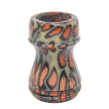 Orange Tigris Perla Handcrafted Shaving Brush Handle (fits 24mm, 26mm knots)