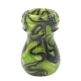 Toxic Green Handcrafted Shaving Brush Handle (fits 24mm, 26mm knots)