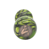 Toxic Green Handcrafted Shaving Brush Handle (fits 24mm, 26mm knots)
