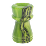 Toxic Green Handcrafted Shaving Brush Handle (fits 24mm, 26mm knots)