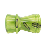 Toxic Green Handcrafted Shaving Brush Handle (fits 24mm, 26mm knots)
