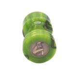 Toxic Green Handcrafted Shaving Brush Handle (fits 24mm, 26mm knots)