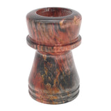 Karelian Birch Stabilized Wood Handcrafted Shaving Brush Handle (fits 24mm, 26mm knots)