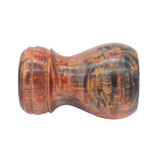 Karelian Birch Stabilized Wood Handcrafted Shaving Brush Handle (fits 24mm, 26mm knots)