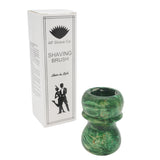 Maple Burl Stabilized Wood Handcrafted Shaving Brush Handle (fits 24mm, 26mm knots) | Handcrafted Brush Handle | AP Shave Co.