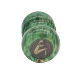 Maple Burl Stabilized Wood Handcrafted Shaving Brush Handle (fits 24mm, 26mm knots) | Handcrafted Brush Handle | AP Shave Co.