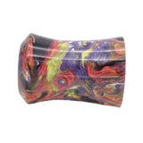 Night Graffiti Handcrafted Shaving Brush Handle (fits 24mm, 26mm knots) | Handcrafted Brush Handle | AP Shave Co.