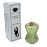 Jade Handcrafted Shaving Brush Handle (fits 24mm, 26mm knots) | Handcrafted Brush Handle | AP Shave Co.