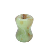 Jade Handcrafted Shaving Brush Handle (fits 24mm, 26mm knots) | Handcrafted Brush Handle | AP Shave Co.