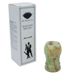 Jade Handcrafted Shaving Brush Handle (fits 24mm, 26mm knots) | Handcrafted Brush Handle | AP Shave Co.