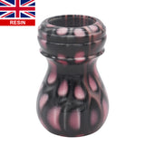 Pink Tigris Perla Handcrafted Shaving Brush Handle (fits 24mm, 26mm knots) | Handcrafted Brush Handle | AP Shave Co.