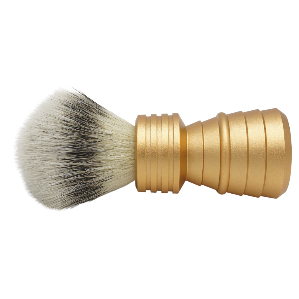 23mm Mühle STF Large x AP Shave Co. Alumihandle - Gold Matte - Rocket