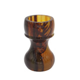 Tortoise Handcrafted Shaving Brush Handle (fits 24mm, 26mm knots) | Handcrafted Brush Handle | AP Shave Co.